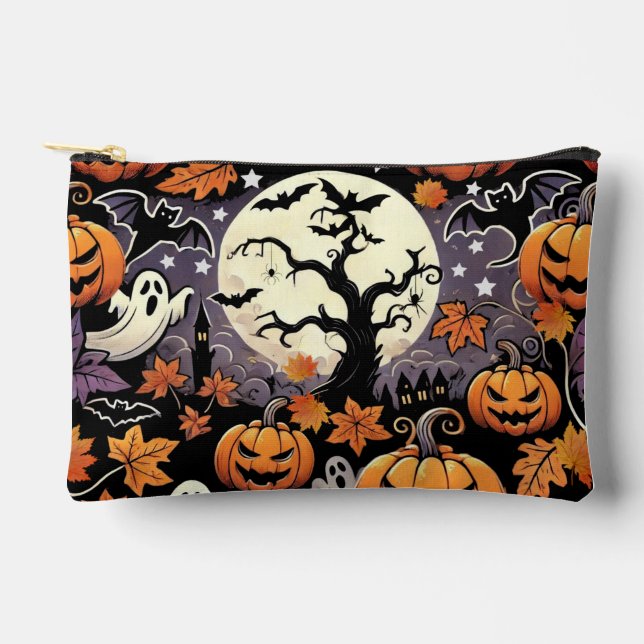 Halloween/Fall/Autumn Accessory Pouch (Front)