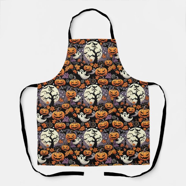 Halloween/Fall/Autumn Apron (Front)