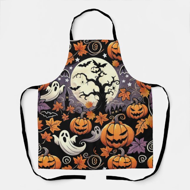 Halloween/Fall/Autumn Apron (Front)