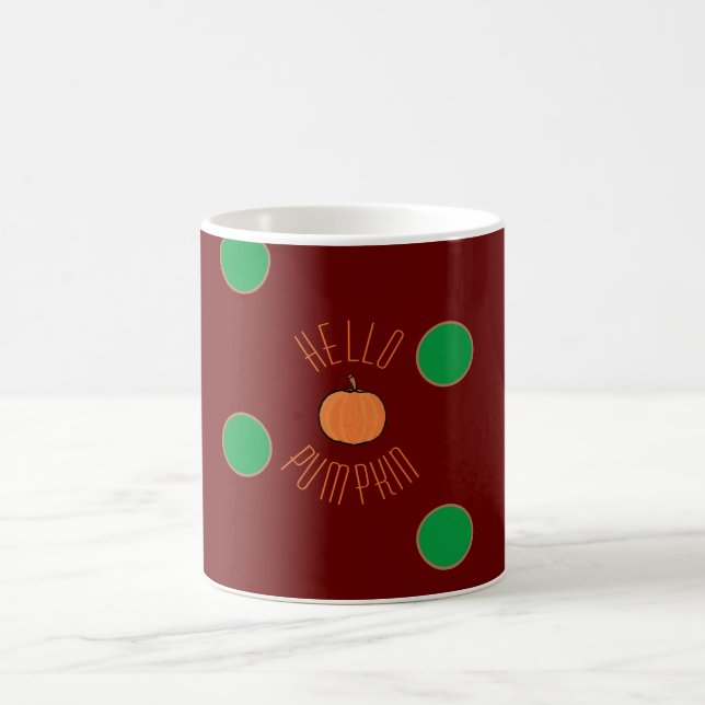 halloween/fall/autumn coffee/cocoa/tea mug (Center)