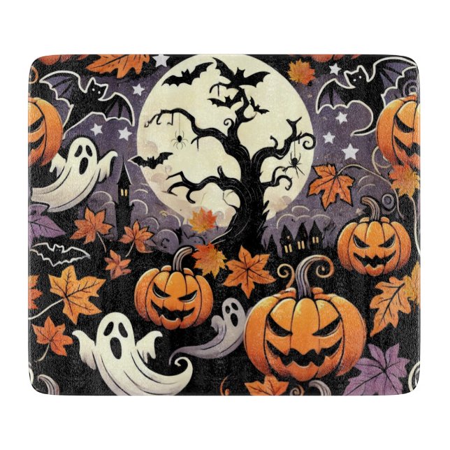 Halloween/Fall/Autumn Cutting Board (Front)