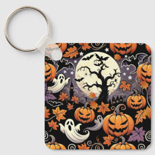 Halloween/Fall/Autumn Key Ring