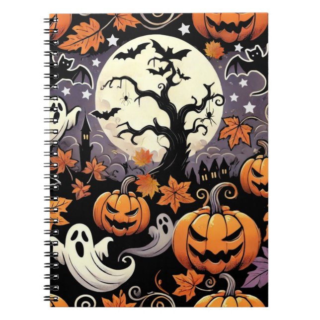 Halloween/Fall/Autumn Notebook (Front)
