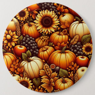 Halloween/Fall/Autumn/pumpkin 6 Cm Round Badge