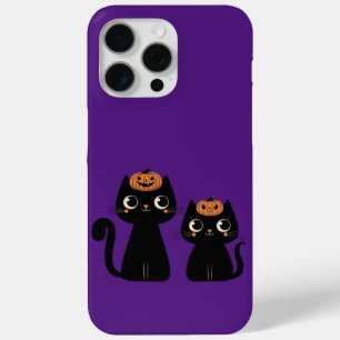 Halloween/Fall/Autumn/pumpkin/cat iPhone 15 Pro Max Case