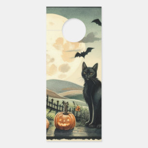 Halloween/Fall/Autumn/pumpkin/cat Door Hanger