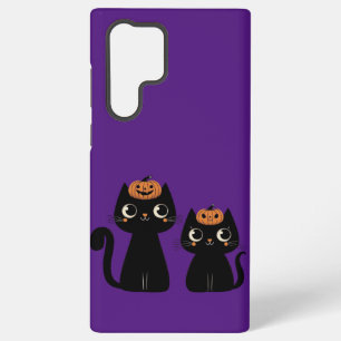 Halloween/Fall/Autumn/pumpkin/cat Samsung Galaxy Case