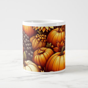 Halloween/Fall/Autumn/pumpkin Large Coffee Mug