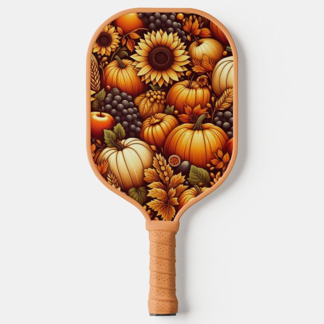 Halloween/Fall/Autumn/pumpkin Pickleball Paddle (Front)