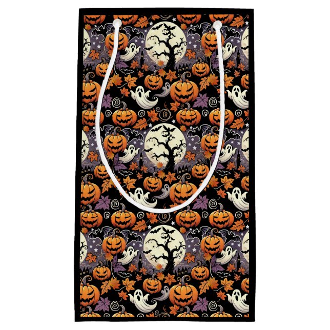 Halloween/Fall/Autumn Small Gift Bag (Front)