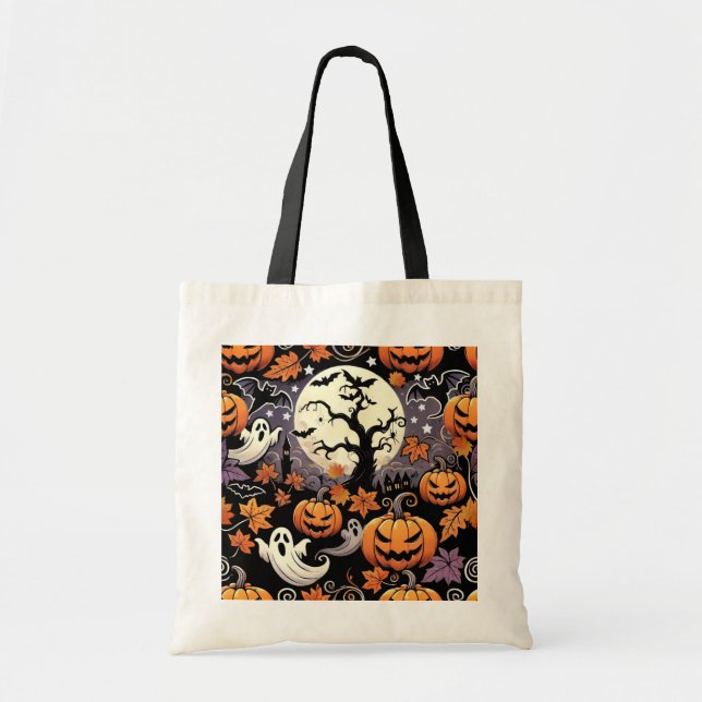 Halloween/Fall/Autumn Tote Bag (Front)
