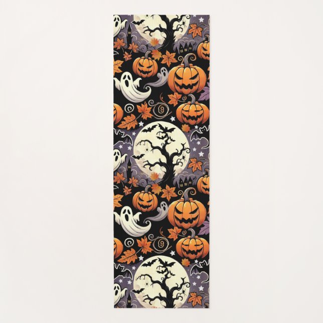 Halloween/Fall/Autumn Yoga Mat (Front)