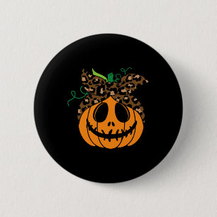 Halloween Fall Cute And Fun Pumpkin  6 Cm Round Badge
