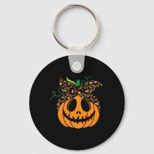 Halloween Fall Cute And Fun Pumpkin  Key Ring