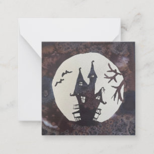 Halloween/Fall Flat Note Card