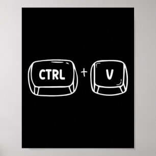 Halloween Family Children Ctrl V Poster
