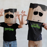 Halloween Family Couple Matching Zombie Zombae  T-Shirt<br><div class="desc">Happy Halloween everyone! Are you ready to bring out the Halloween spirit? These funny Halloween themes for couples and families are the best way to get involved in Horror Nights. Create a unified and heartwarming visual as your family showcases their spooky style together. Capture the magic of Halloween with these...</div>