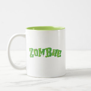 Halloween Family Couple Matching Zombie Zombae Two-Tone Coffee Mug
