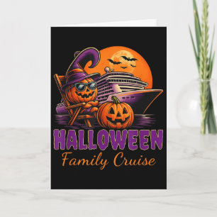 Halloween Family Cruise Matching Family Cruising S Card