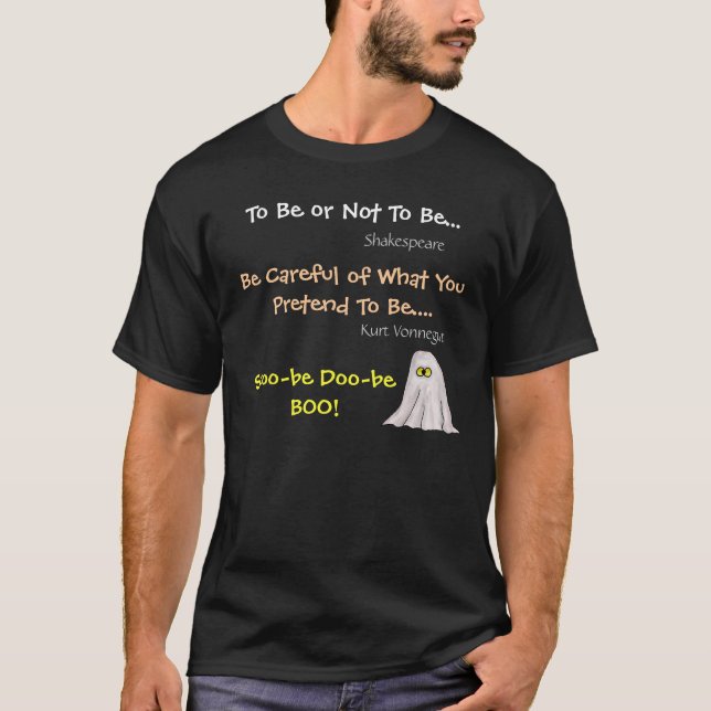 Halloween  Famous Quotes Funny T-shirt (Front)