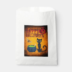 Halloween Favour Bags/Black Cat, Witch's Brew Bags