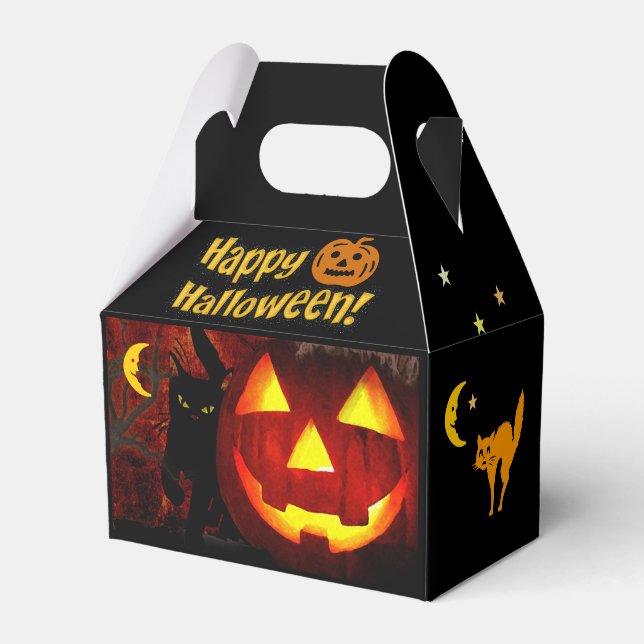 Halloween Favour Box (Front Side)