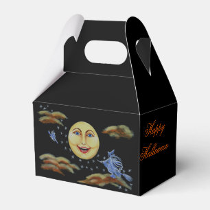 Halloween favour box, witches,moon,stars,ghosts box
