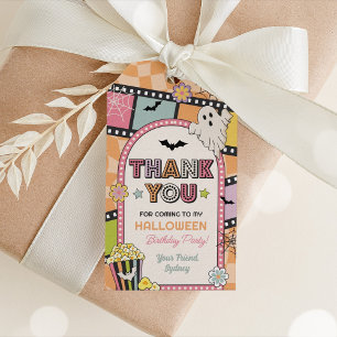 Halloween Favour Tag for Movie Night Party