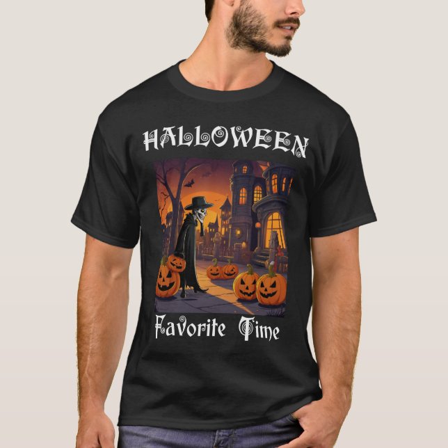 halloween favourite time T-Shirt (Front)