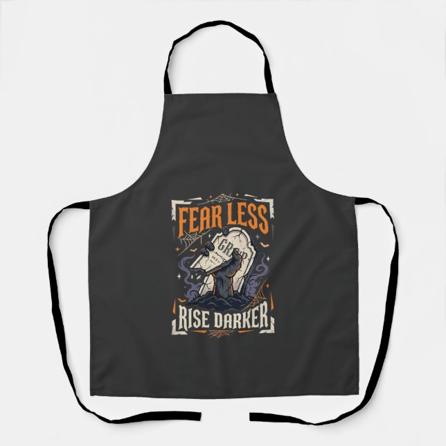 Halloween Fearless Monster Rise Apron (Front)