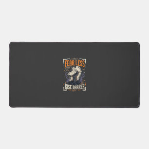 Halloween Fearless Monster Rise Desk Mat
