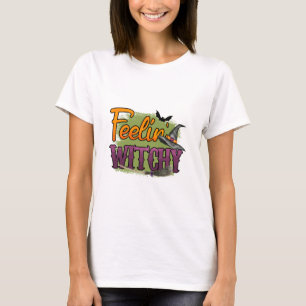 Halloween Feeling Witchy Birthday T-Shirt