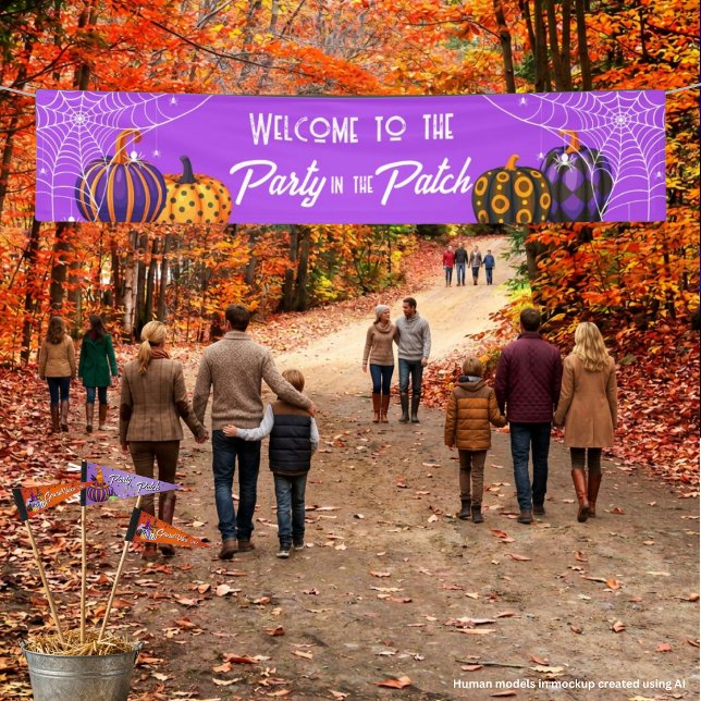 Halloween Festival Pumpkin Patch Banner  (Creator Uploaded)