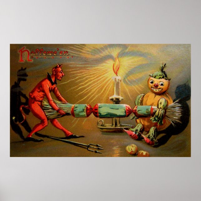 Halloween Firecracker Poster (Front)