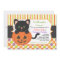 Halloween First Birthday Party Cute Pumpkin Cat