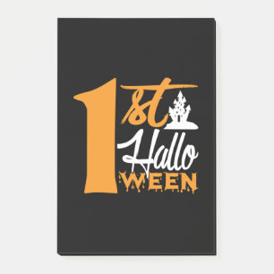 Halloween First Halloween Birthday Post-it Notes