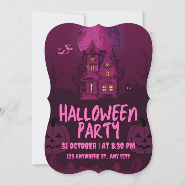 Halloween Flat Card (Front)