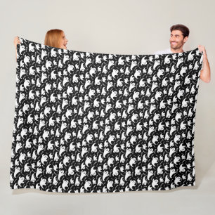 Halloween fleece blanket