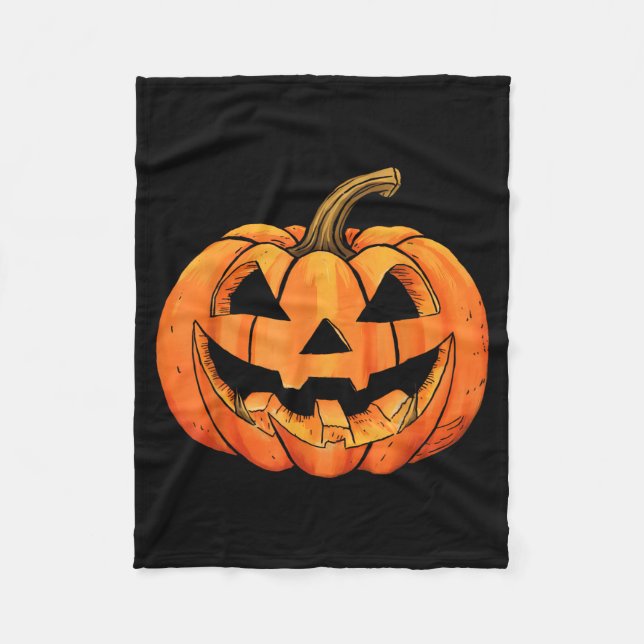Halloween Fleece Blanket (Front)