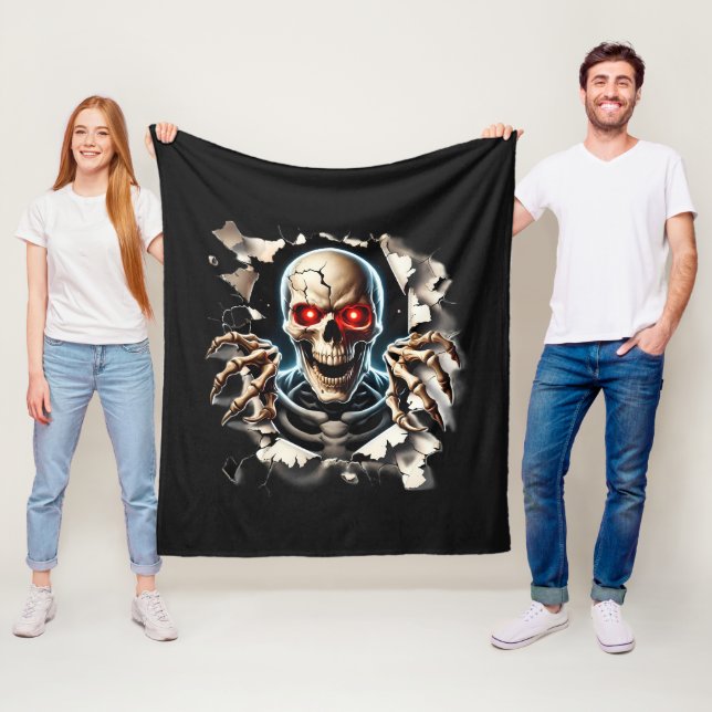 Halloween Fleece Blanket (In Situ)