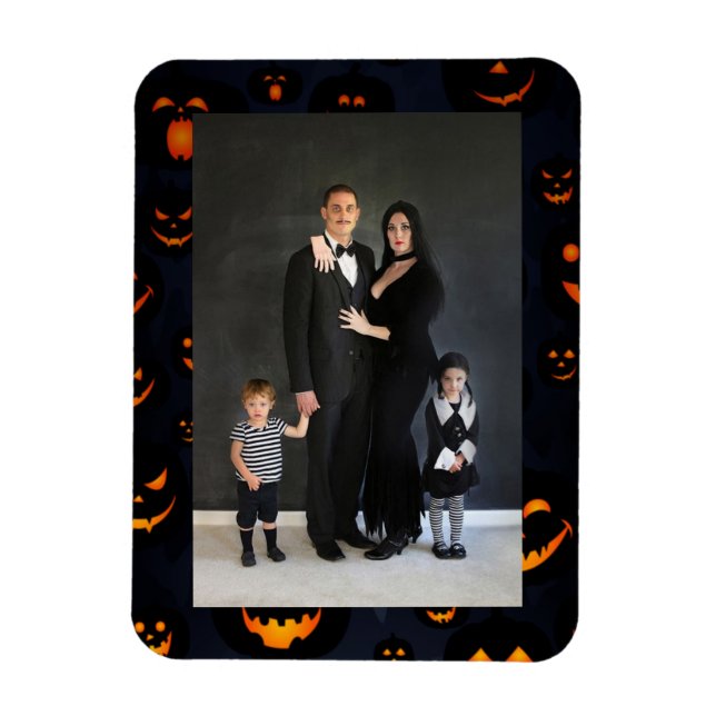 Halloween Flexible Family Photo Magnet (Vertical)