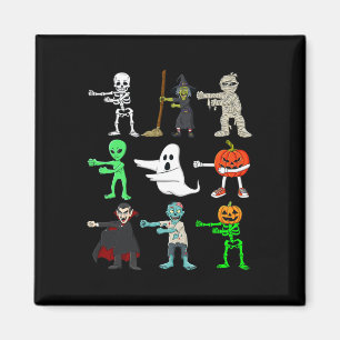 Halloween Floss Like A Boss Monsters Boys Girls Ki Magnet