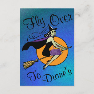 Halloween - Fly Over Invitation