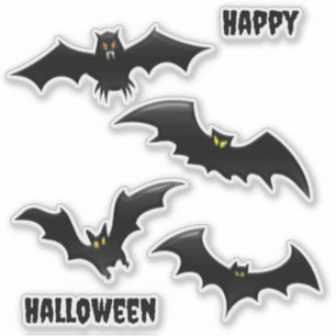 Halloween Flying Bats