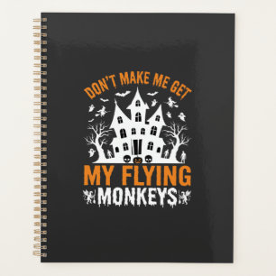 Halloween Flying Monkeys Haunted House Graphic Planner