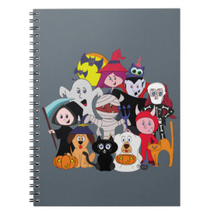 Halloween Folks Notebook