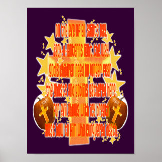 Halloween for Christians (Poem) Poster