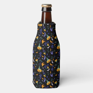 Halloween Forest Cosy Bottle Cooler