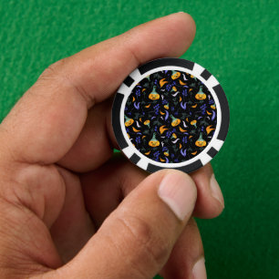 Halloween Forest Poker Chips