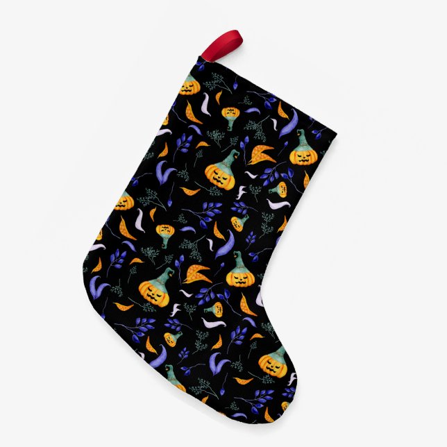 Halloween Forest Stocking (Front (Hanging))